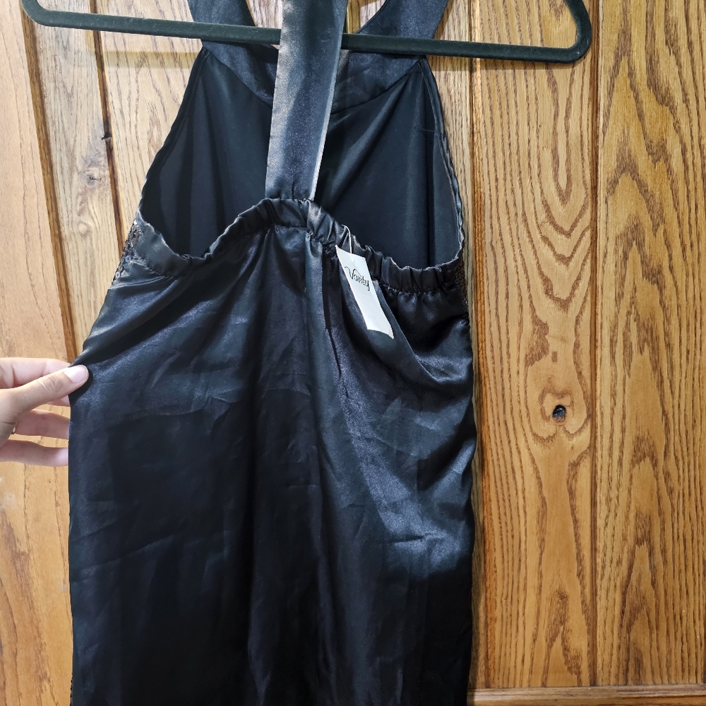Black Sequim Mini Dress - Picture 6 of 9